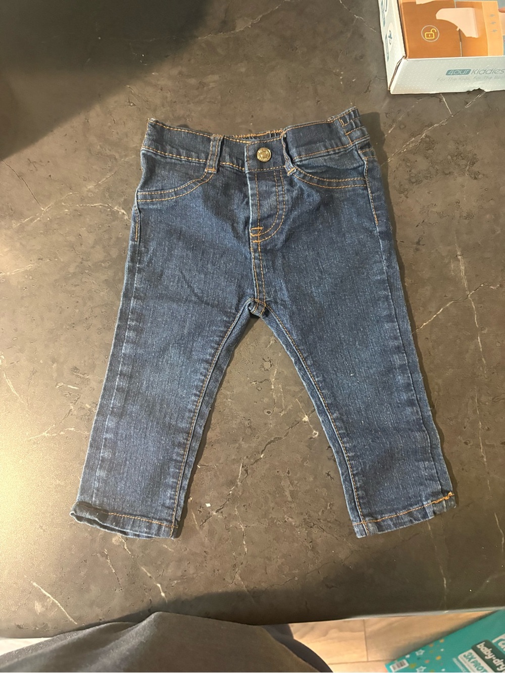 💥Buy 2 Get 1 Free💥 7 For All Mankind Dark Blue Toddler Jeans 12M